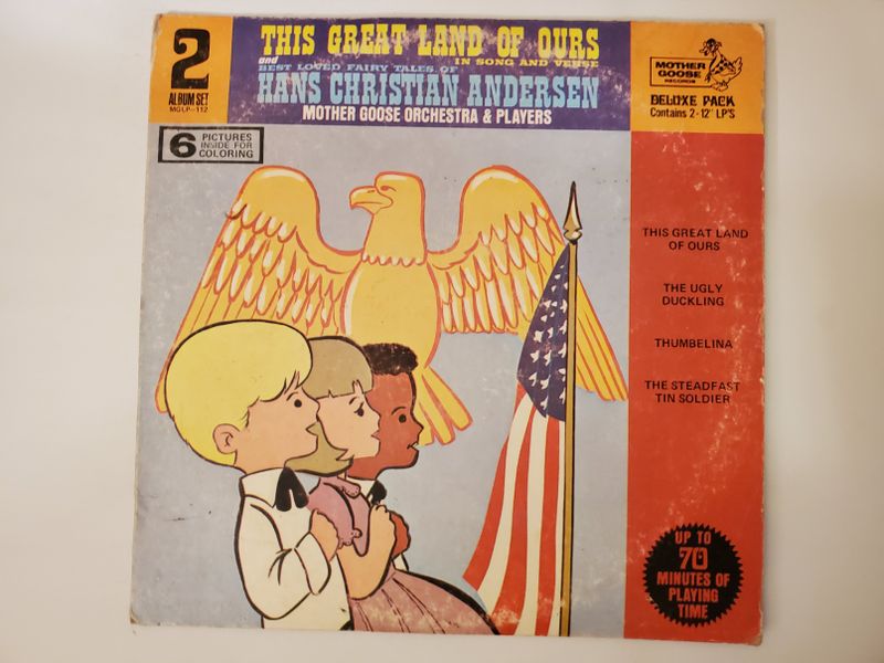 Mother Goose Orchestra & Players This Great Land of Ours and Hans Christian Andersen Fairy Tales in Song and Story vinyl record